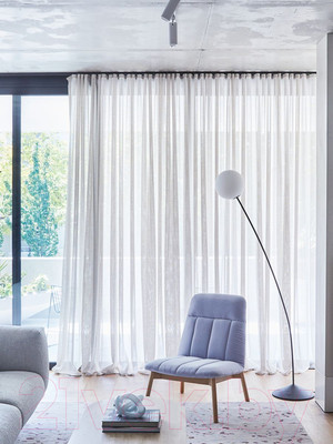 Гардина Soft Lines Selanik (400x300, белый)