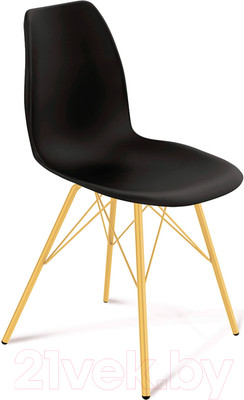 Стул Sheffilton SHT-ST29/S37 (черный/золото)
