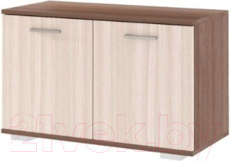 Тумба в прихожую Памир Италия О-800 (ясень шимо темный/ясень шимо светлый)