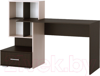 Письменный стол Памир ПКС-10 (венге/дуб белфорт)