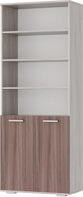 Стеллаж Памир ПКС-8 (ясень шимо темный/ясень шимо светлый)