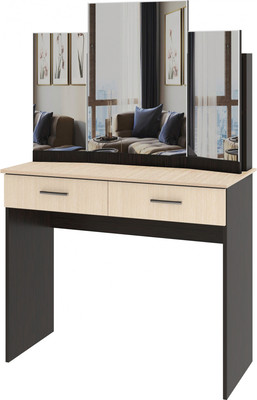 Туалетный столик с зеркалом Памир София (венге/дуб белфорт)