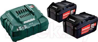 Набор аккумуляторов для электроинструмента Metabo 685050000 (с аккумулятором 2x4.0Ач)