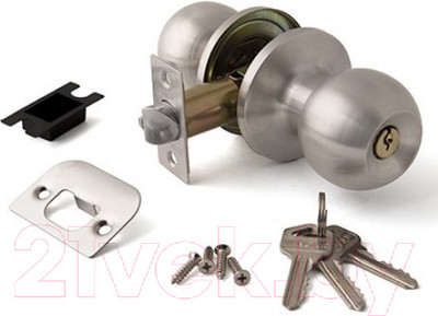 Защелка врезная Vanger 6072-01-NIS (матовый никель)