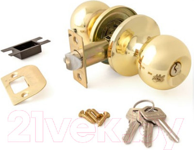 Защелка врезная Vanger 6072-01-G (золото)