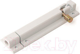 Шпингалет торцевой Apecs DB-05-100-W (белый)