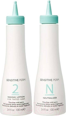 Набор для химической завивки Z.one Concept No Inhibition Sensetive Для окрашенных волос