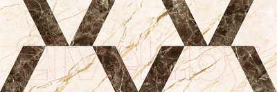 Плитка Керамин Гавана 3Д (900x300)