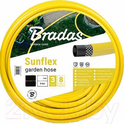 Шланг поливочный Bradas Sunflex 3/4 / WMS3/430 (30м)