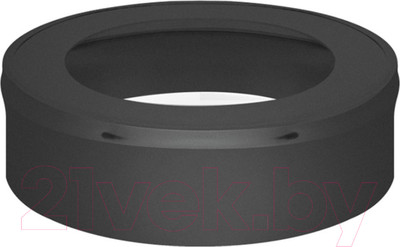 Заглушка дымохода Везувий 0.5мм д.150x250 (черный)