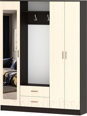 Секция в прихожую Памир ПВ-2 (венге/дуб белфорт)