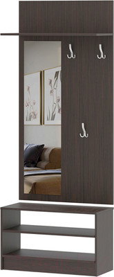 Секция в прихожую Памир ПВ-4 (венге/дуб белфорт)