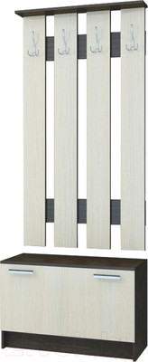 Секция в прихожую Памир ПЛ-2 (венге/дуб белфорт)