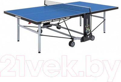 Теннисный стол Donic Schildkrot Outdoor Roller 1000 / 230291-B (синий)