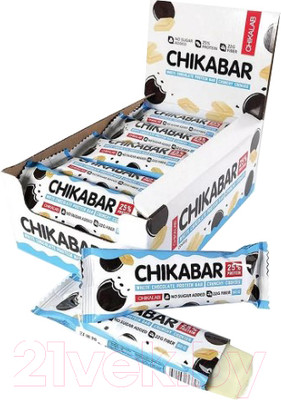 Набор протеиновых батончиков Chikalab Хрустящее печенье (20x60г)