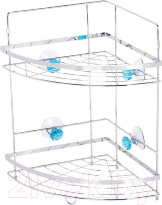 Полка для ванной Рыжий кот Бриллиант W2672 / 311466 (синий)