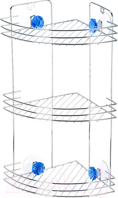 Полка для ванной Рыжий кот Бриллиант W2672С / 310779 (синий)