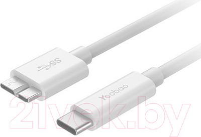 Кабель Yoobao YB-CB3 (белый)