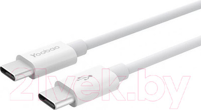 Кабель Yoobao YB-CC2-2 (белый)