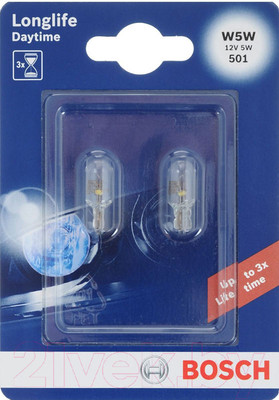 Комплект автомобильных ламп Bosch 1987301052