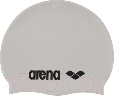 Шапочка для плавания ARENA Classic Silicone Cap / 91662 15 (White/Back)