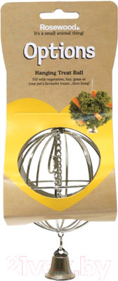 Кормушка для птиц и грызунов Rosewood Шар для лакомств / 19247/RW