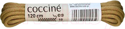 Шнурки для обуви Coccine Band / SZNN/120/BEZ/2W (120см, бежевый 2W хлопок)