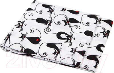 Простыня Amarobaby Кошки / AMARO-5103-Ko