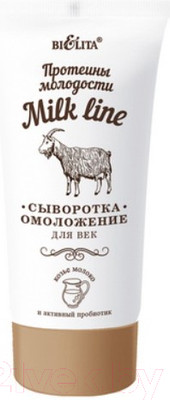 Сыворотка для век Belita Milk Line Омоложение (30мл)