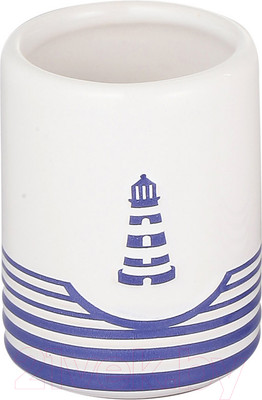 Стакан для зубной щетки и пасты Рыжий кот Морское путешествие TU-TT / 008264