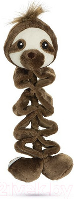 Игрушка для собак Beeztees Ленивец Ренцо / 619969 (коричневый)