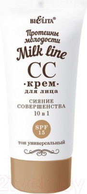СС-крем Belita Milk line CC-Крем Сияние совершенства 10в1 SPF15 (30мл)