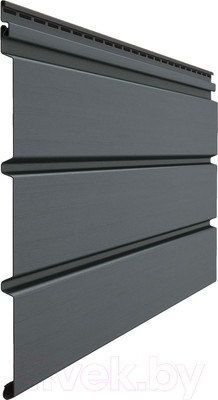 Софит для крыши Docke Premium сплошной (графит)