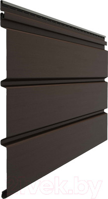 Софит для крыши Docke Premium сплошной (шоколад)