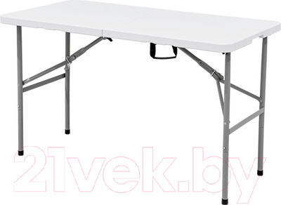 Стол складной Calviano Пластиковый 122 (белый)