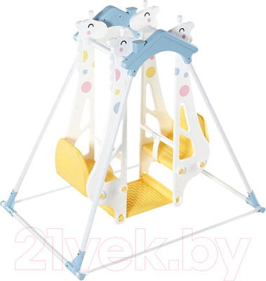 Качели напольные для детей Haenim Toy Жираф-Дракон DS-710