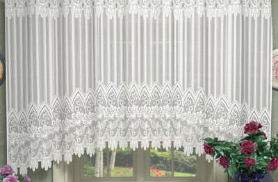 Гардина Лента А593Р (160x325, белый)