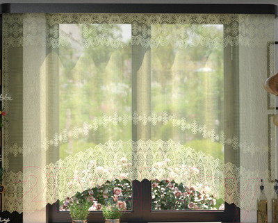 Гардина Лента 06С6065 А36К (165x285, ваниль)