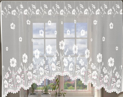 Гардина Лента Е209 (175x370, белый)