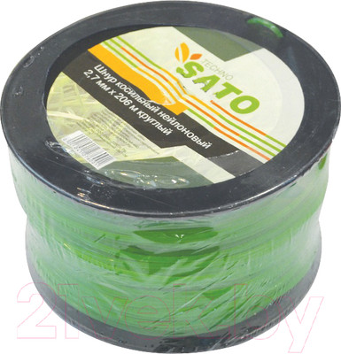Леска для триммера Sato Techno 3LB 2.7мм x 206м (круглая)
