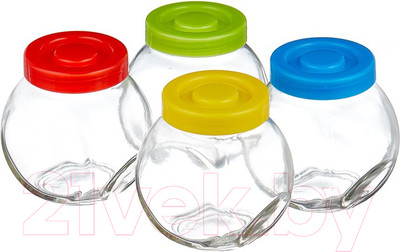Набор емкостей для хранения Mallony Vaso / 003606 (4шт)