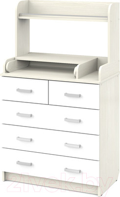 Комод пеленальный Атон Сириус-2 Полка 805 ЛДСП (бодега светлая/белый)