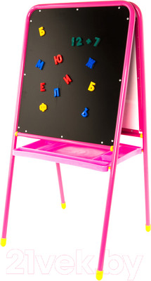 Мольберт детский Дэми МДУ.06 (розовый)