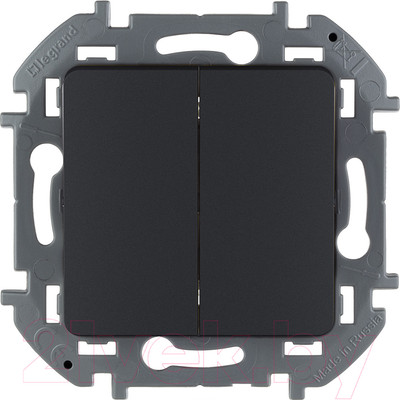 Выключатель Legrand Inspiria 673623 (антрацит)