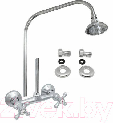 Верхний душ со смесителем Центр Сантехники СМ508105