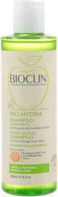 Шампунь для волос Bioclin Bio-Hydra Увлажняющий Яблоко (200мл)