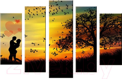 Картина модульная Arthata 5m-509 (160x90)