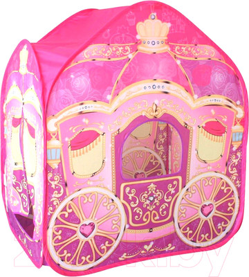 Детская игровая палатка Наша игрушка Карета принцессы / 8152