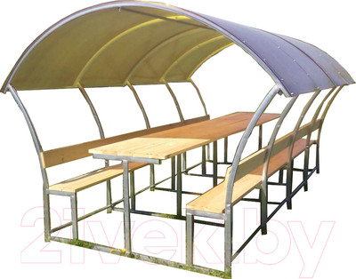 Беседка ВЕЛЕС Астра 3м с покрытием (желтый)