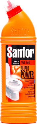 Чистящее средство для унитаза Sanfor Санитарно-гигиеническое Super Power (750г)